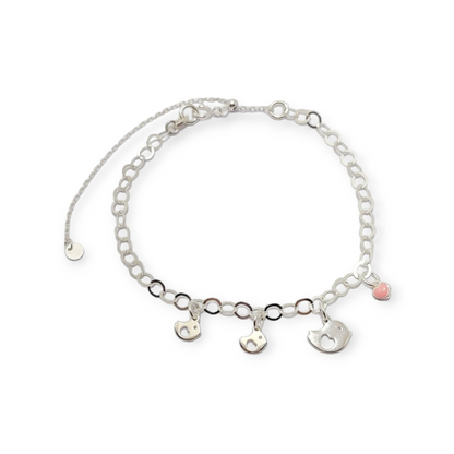 Pulsera Pajaritos Plata 925 - Entre Nudos